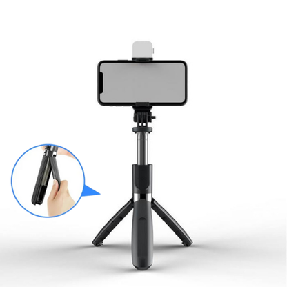 Trépied-Perche à Selfie avec LED et Bluetooth Intégrés OEM Q07 Pro™