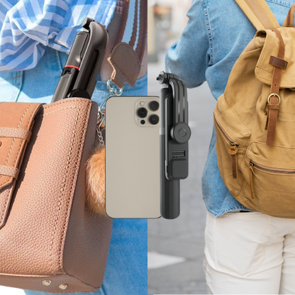 Trépied-Perche à Selfie avec LED et Bluetooth Intégrés OEM Q07 Pro™